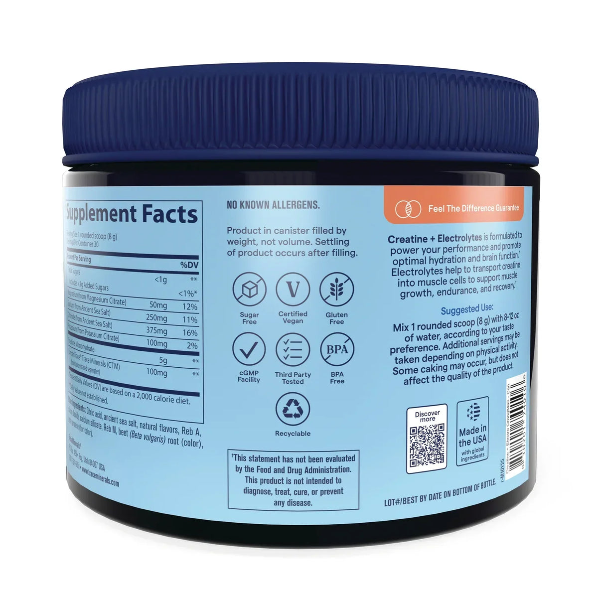 Creatine + Electrolytes Powder - Orange Mango