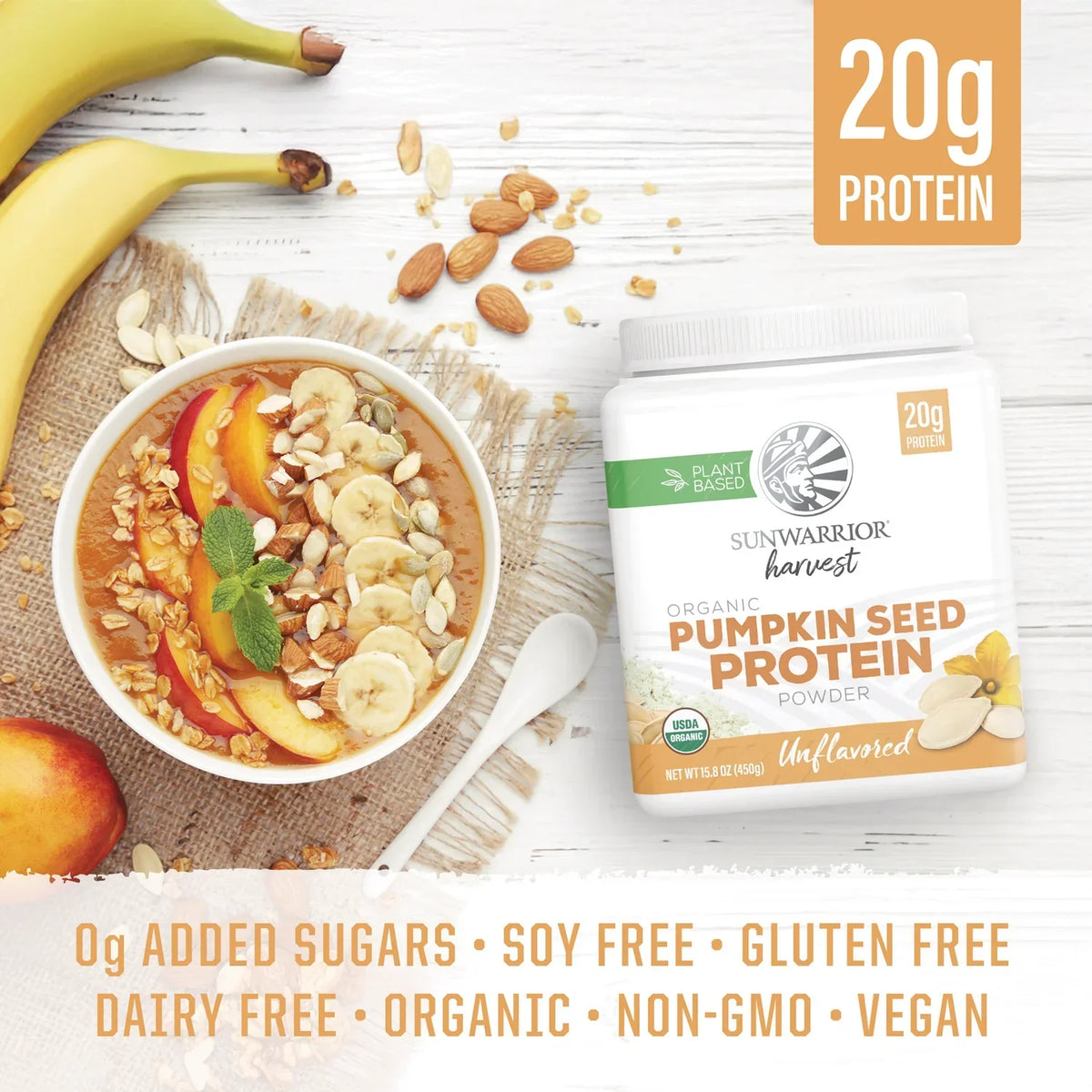 Harvest Organic Pumpkin Seed Protein Powder