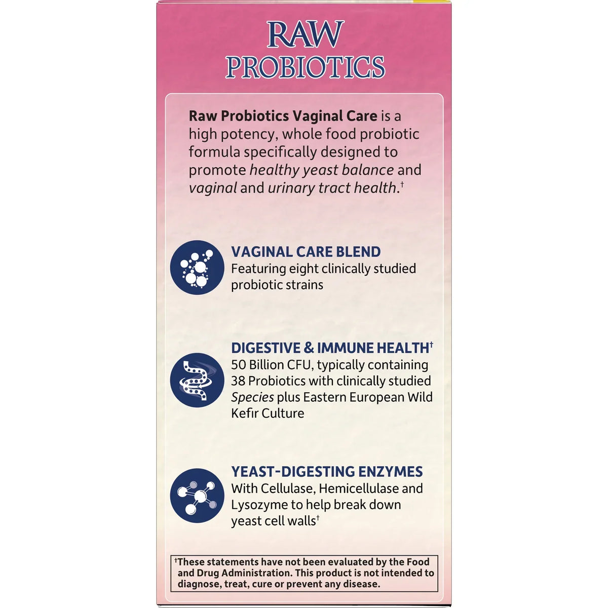 Raw Probiotics Vaginal Care