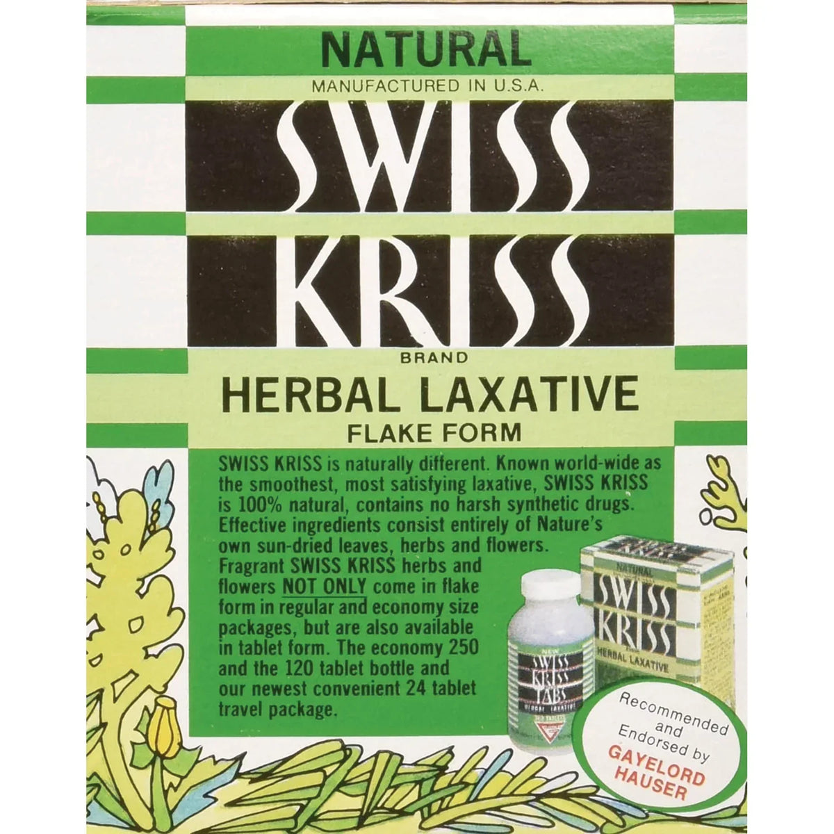 Herbal Laxative Flakes