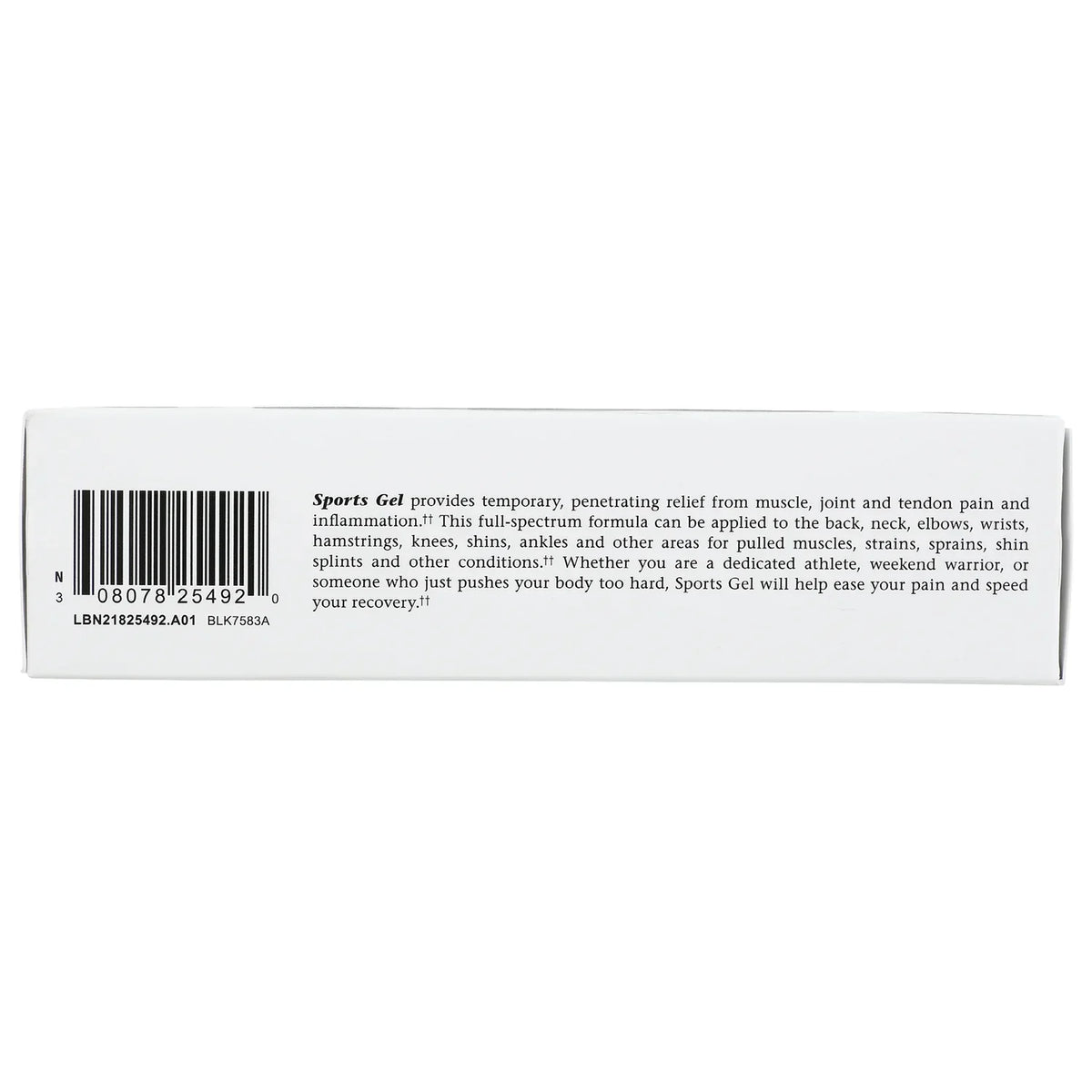 Sports Gel for Trauma