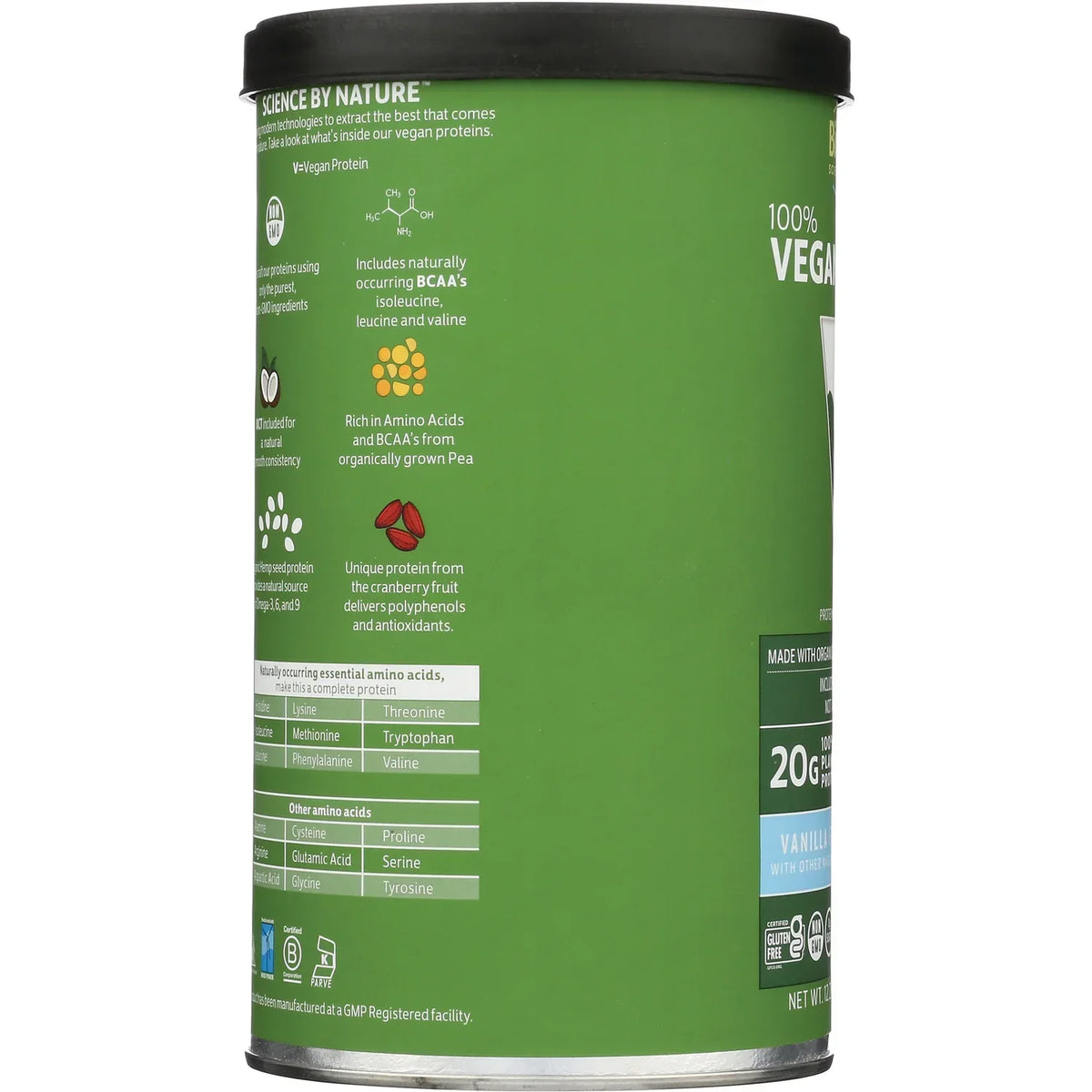 100% Vegan Protein Powder - Vanilla