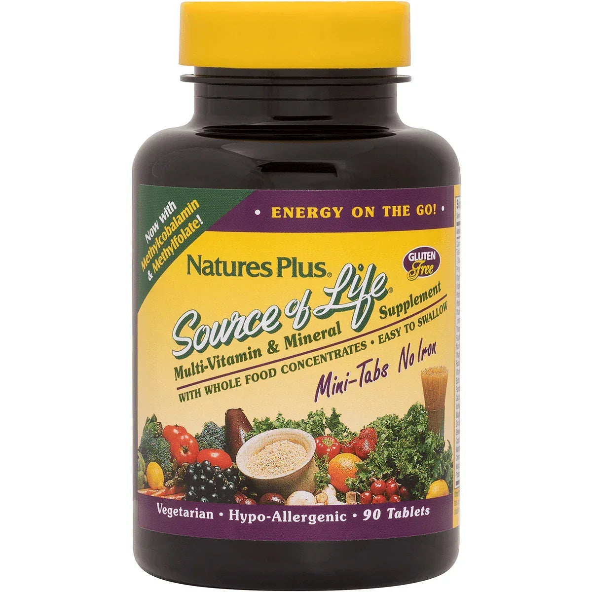 Source Of Life Multi Vitamin & Mineral - Mini-Tabs No Iron