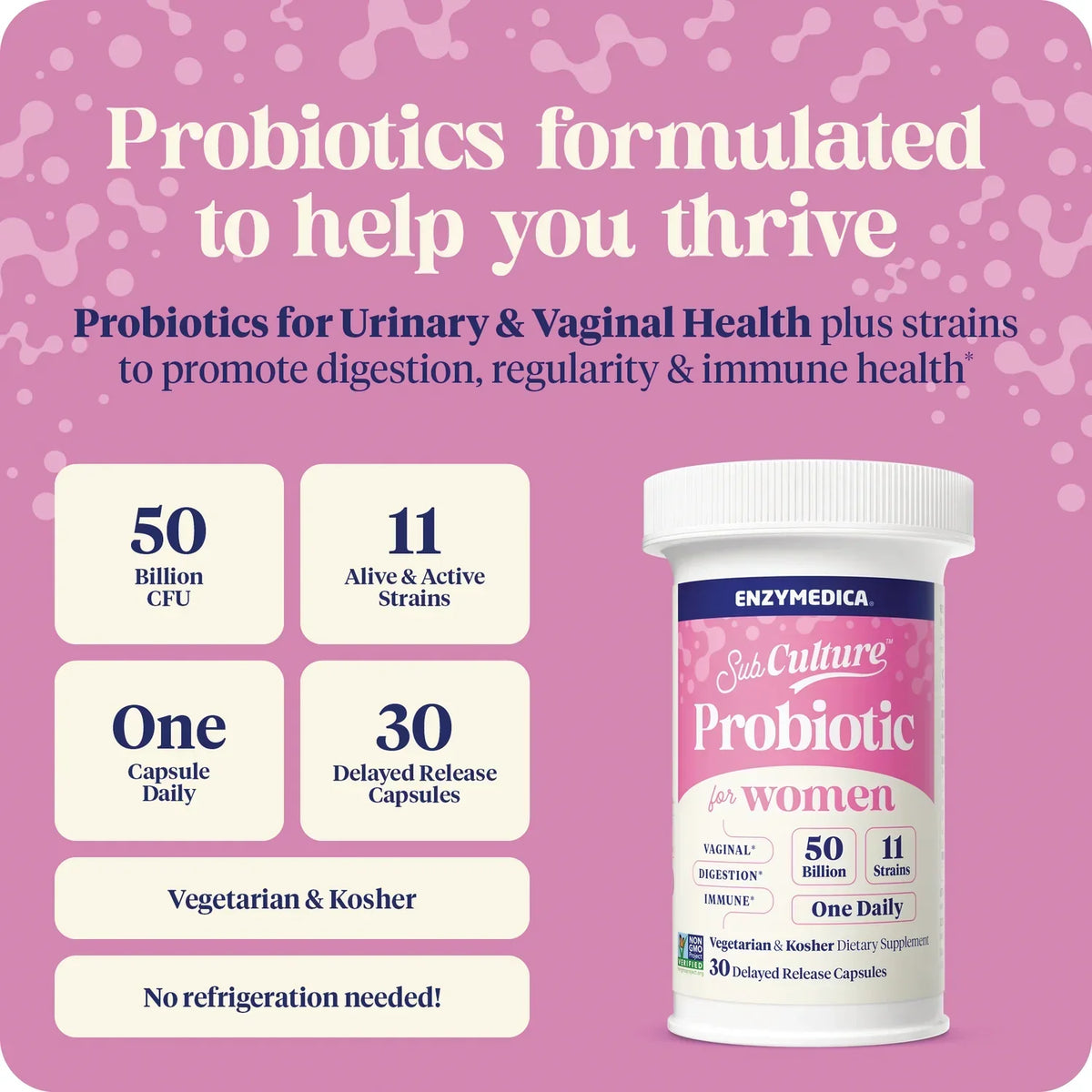 SubCulture Probiotic for Women