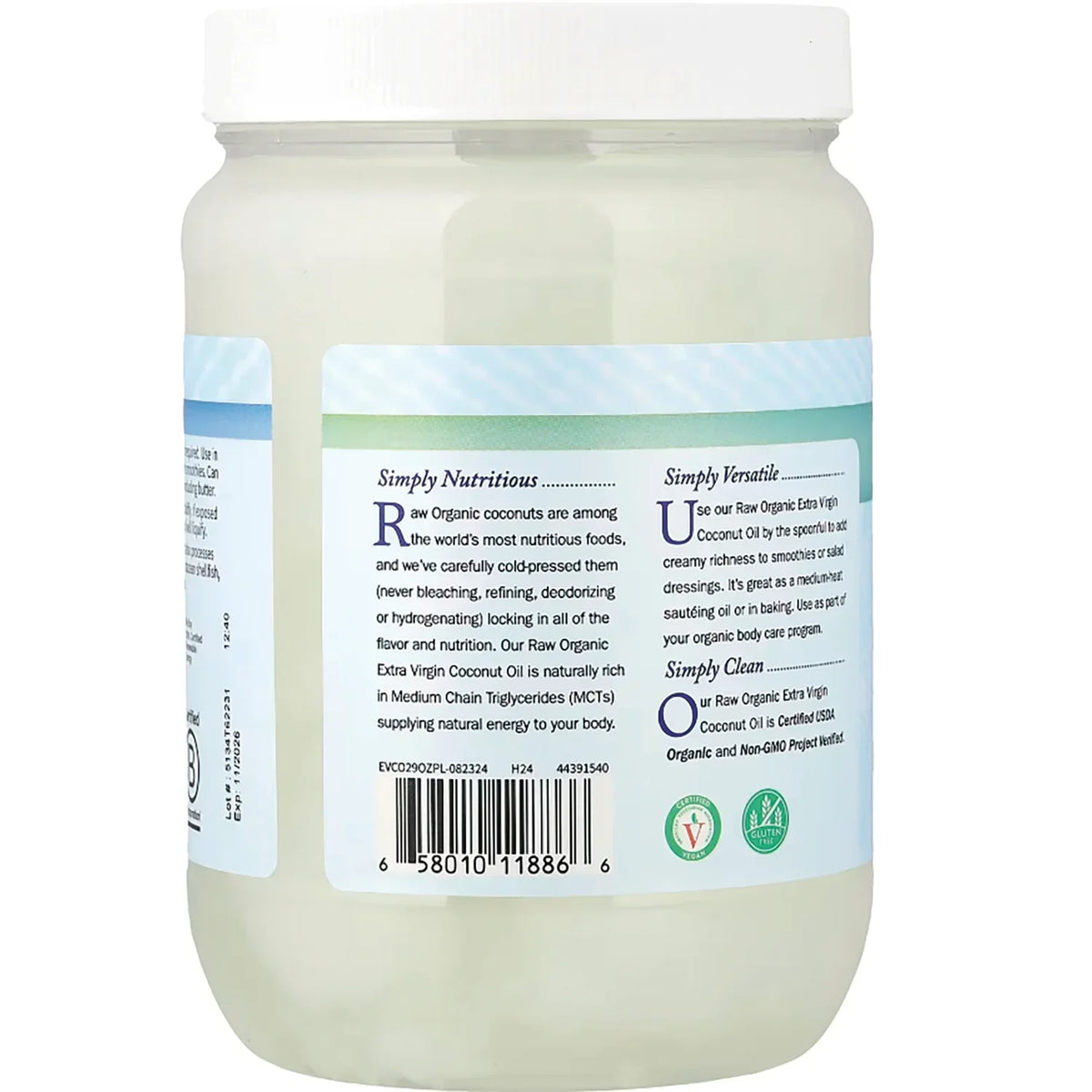 Raw Extra Virgin Coconut Oil