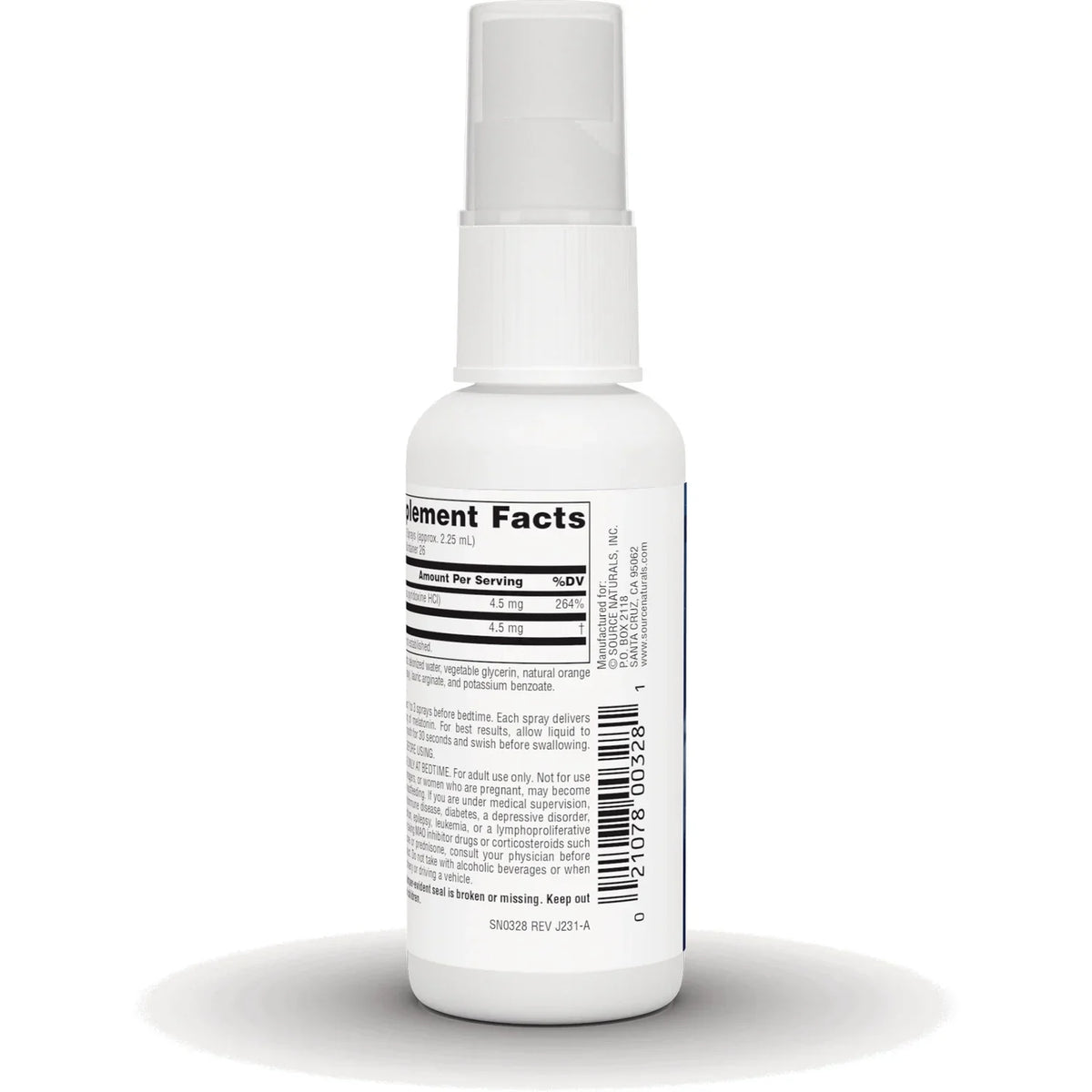 Sleep Science Melatonin NutraSpray - Orange