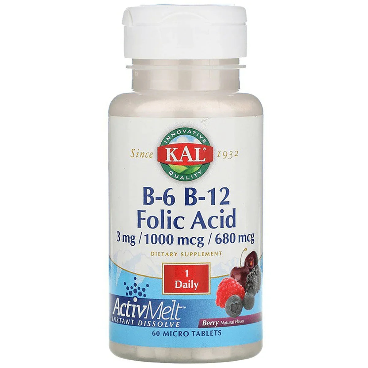 B-6 B-12 Folic Acid - Berry
