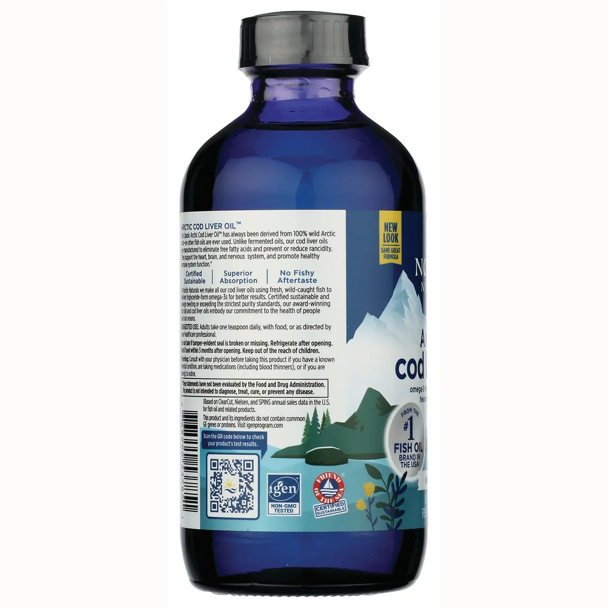 Arctic Cod Liver Oil - Unflavored