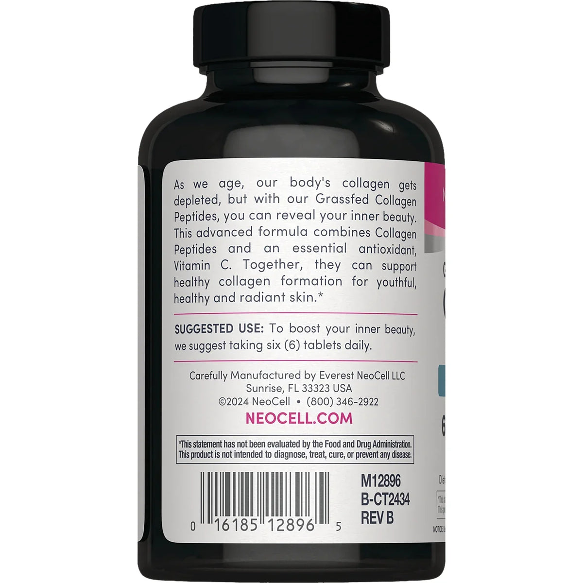 Grassfed Collagen Peptides +Vitamin C