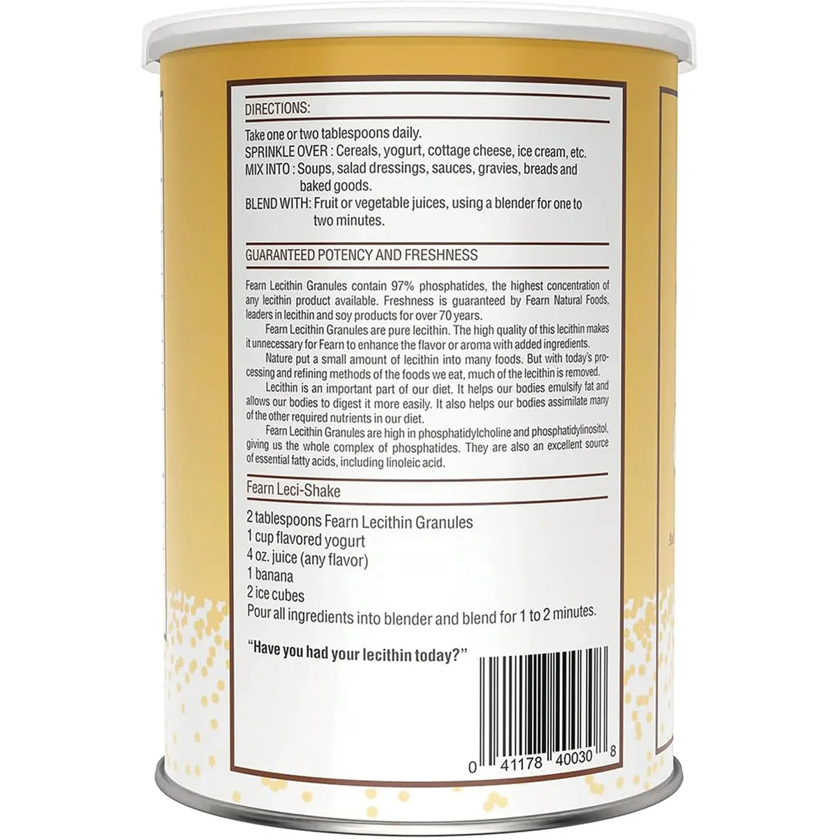 Lecithin Granules