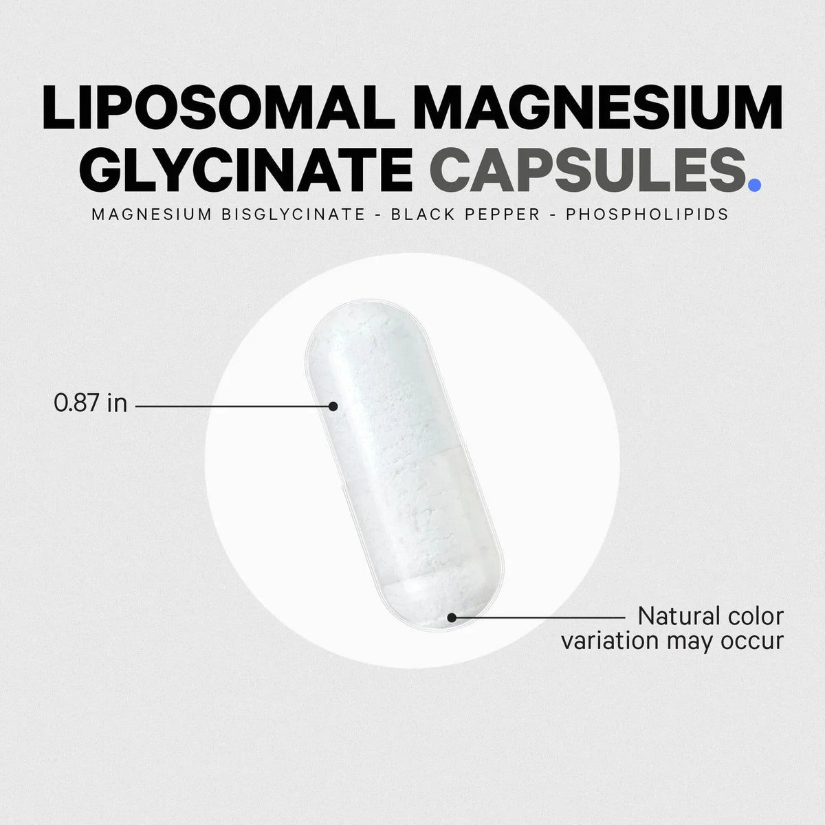 Liposomal Magnesium Glycinate