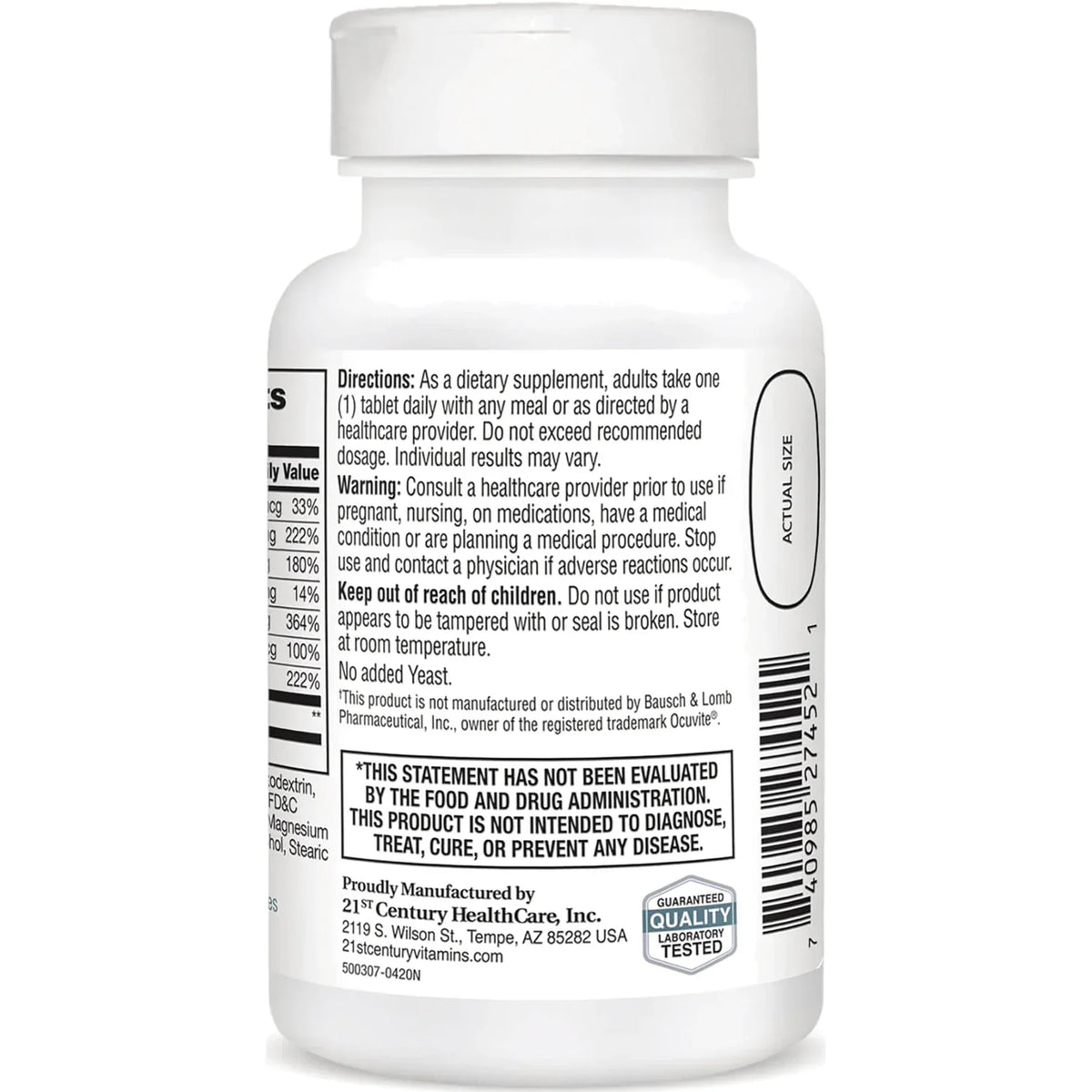 Healthy Eyes Lutein and Antioxidants