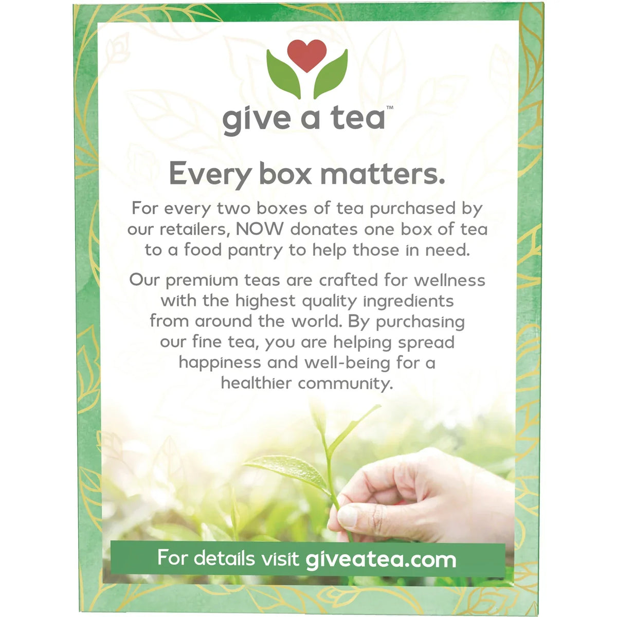 Organic Green Kick Tea