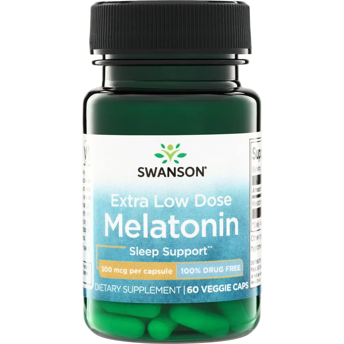 Extra Low Dose Melatonin - 100% Drug Free