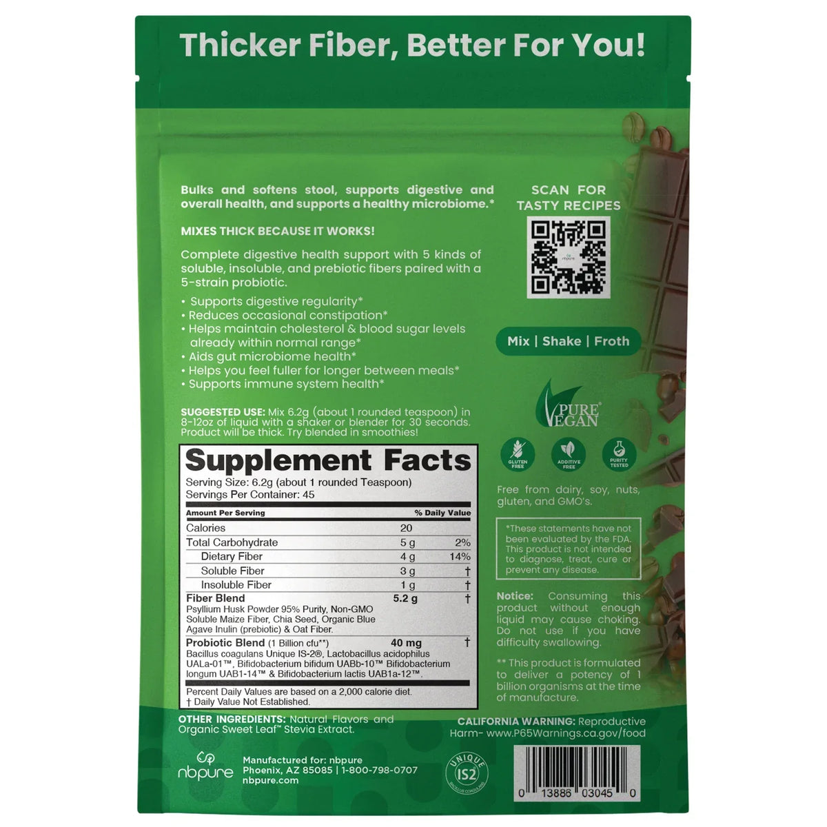 Daily Multi-Fiber - Savory Mocha