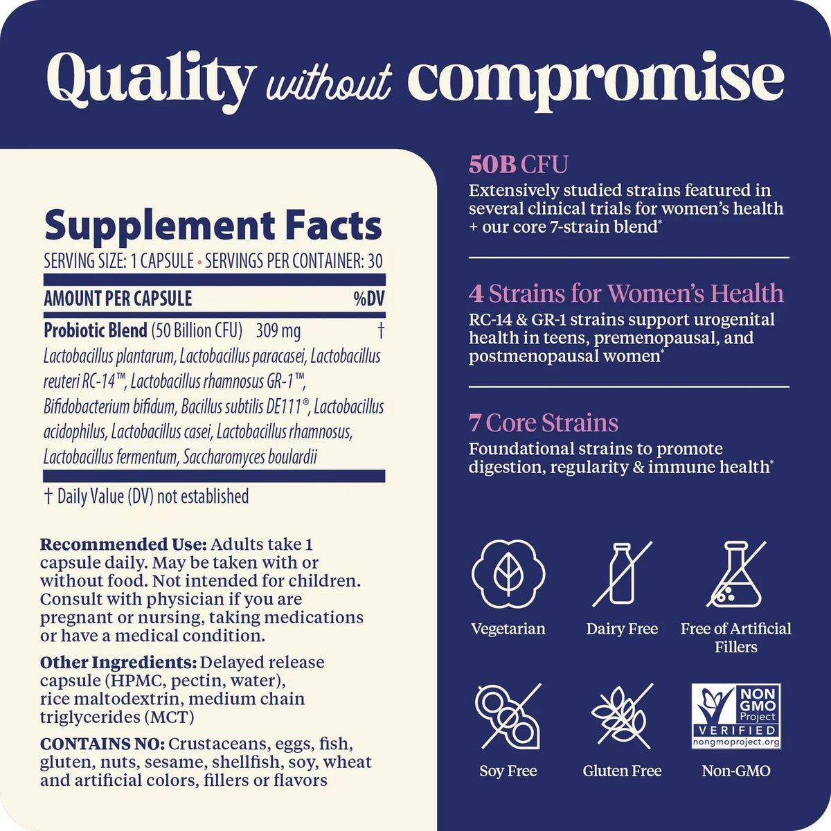 SubCulture Probiotic for Women