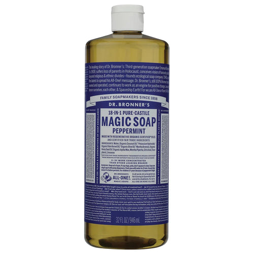 18-in-1 Pure-Castile Magic Soap - Peppermint