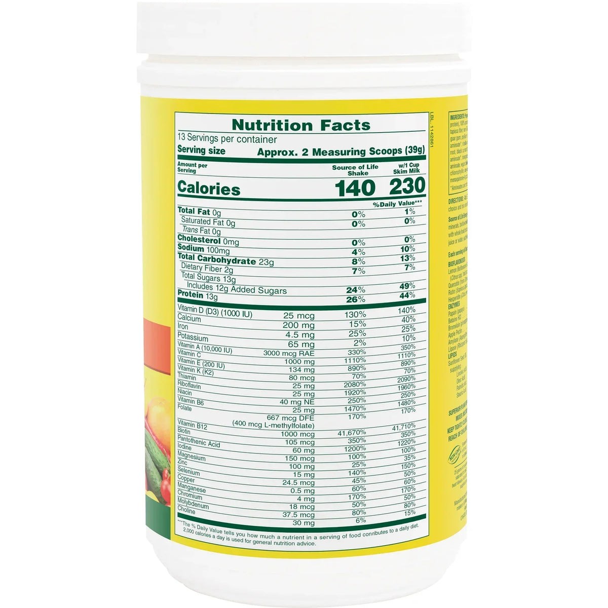 Source of Life Original Energy Shake - Creamy Granola
