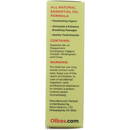 Olbas Oil - Aromatherapy & Massage