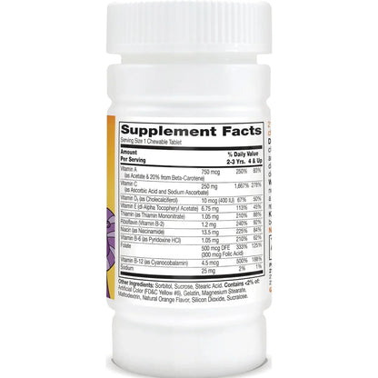Zoo Friends with Extra C Children's Multivitamin - Orange