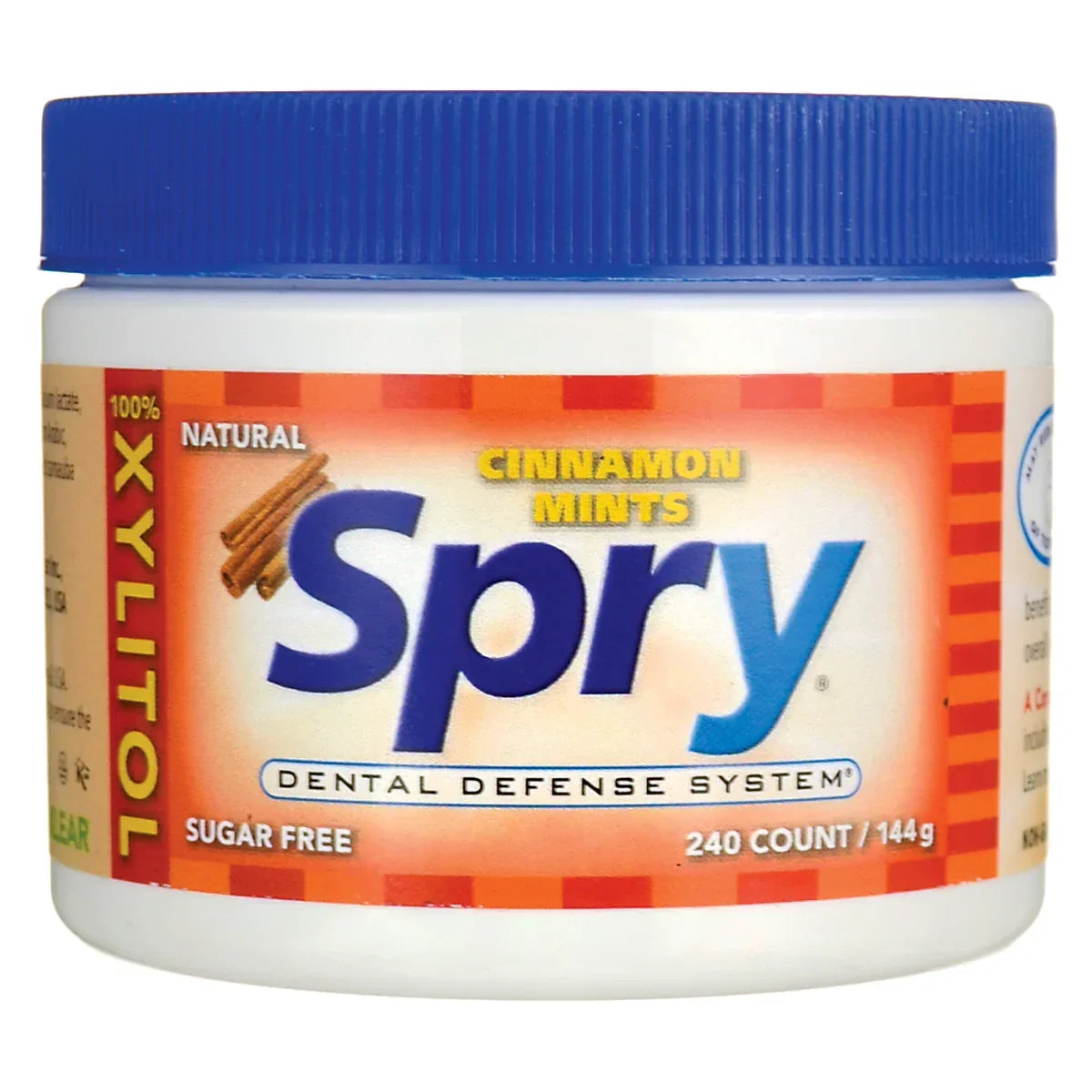 Spry Cinnamon Mints - Sugar Free