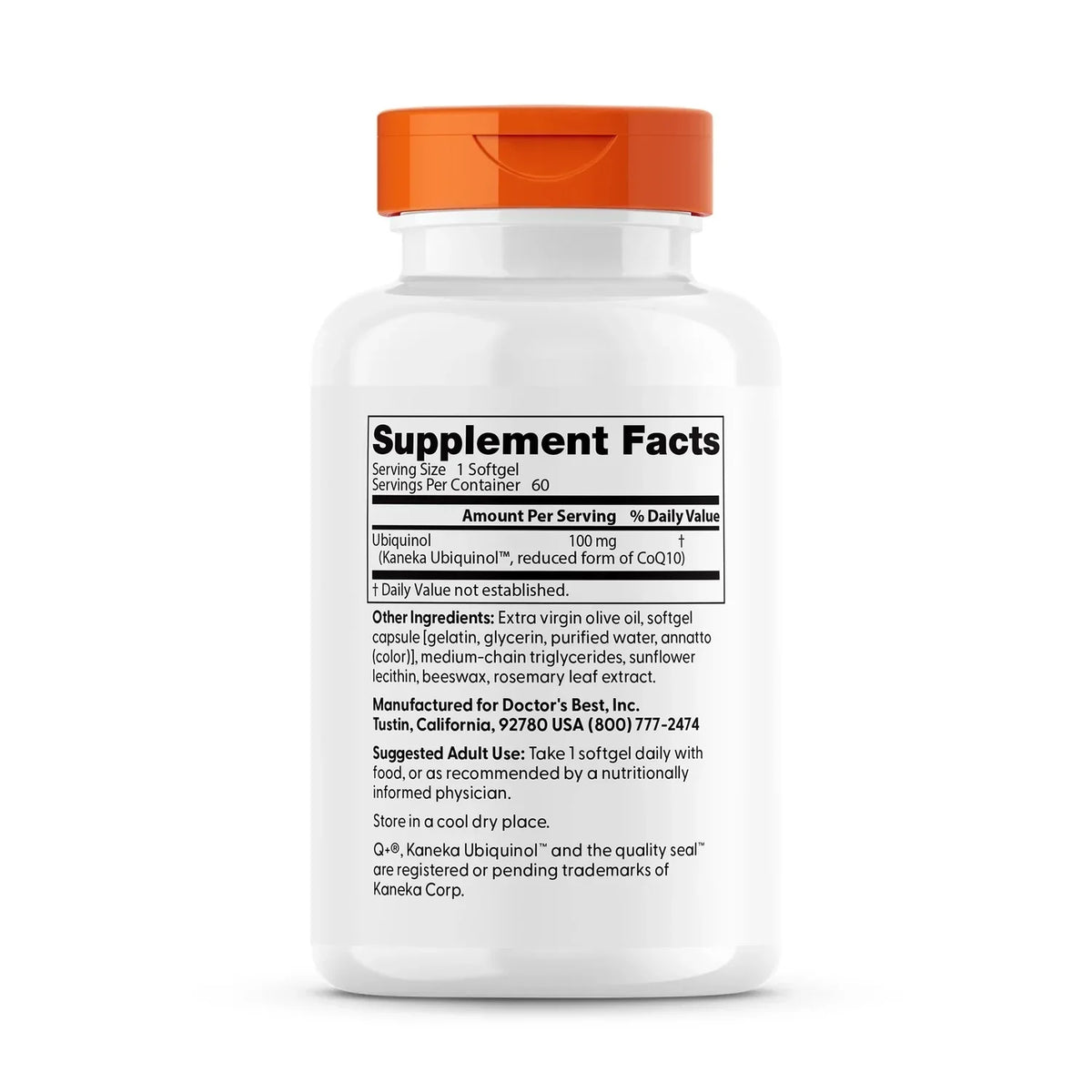 Ubiquinol with Kaneka