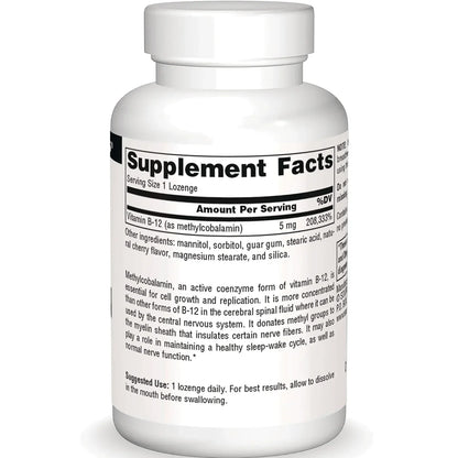 MethylCobalamin Vitamin B-12 - Cherry