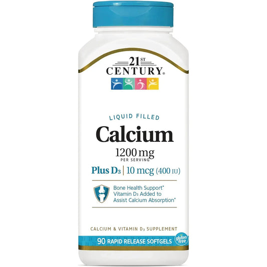 Liquid Filled Calcium Plus D3