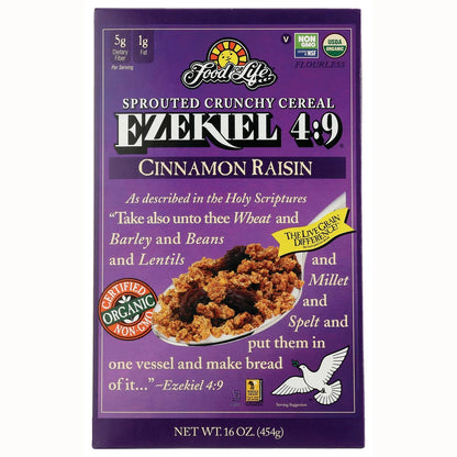 Sprouted Crunchy Cereal Ezekiel 4:9