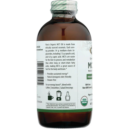 Certified Organic MCT Oil - Unflavored