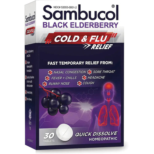 Black Elderberry Cold And Flu Relief