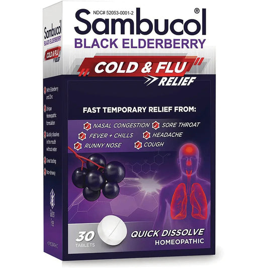 Black Elderberry Cold And Flu Relief
