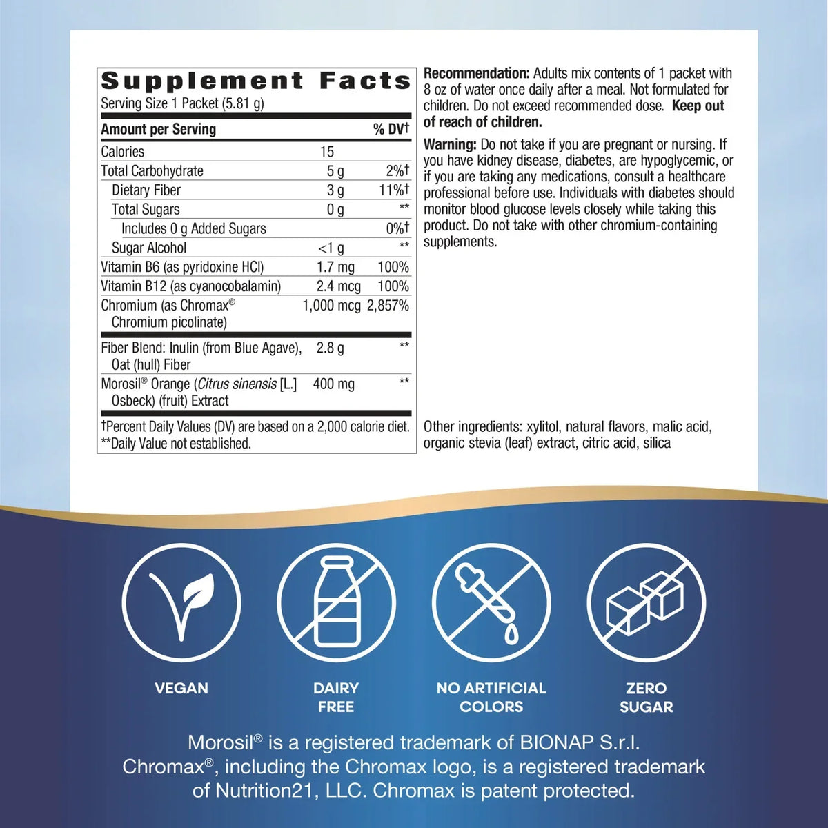 Weight Manager Drink Mix - Zesty Citrus