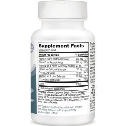 Healthy Eyes Lutein and Antioxidants