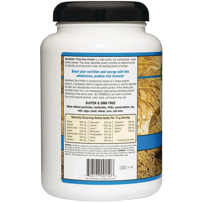Raw Rice Protein - Plain