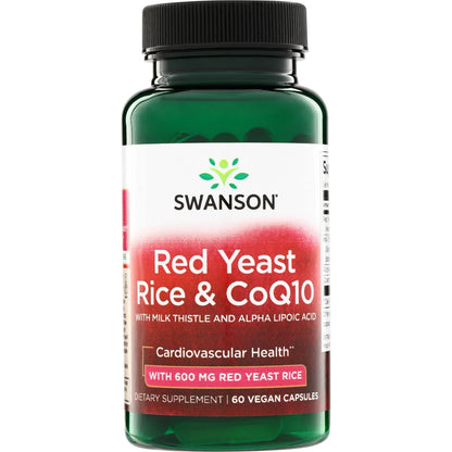 Red Yeast Rice & CoQ10 with Milk Thistle and Alpha Lipoic Acid