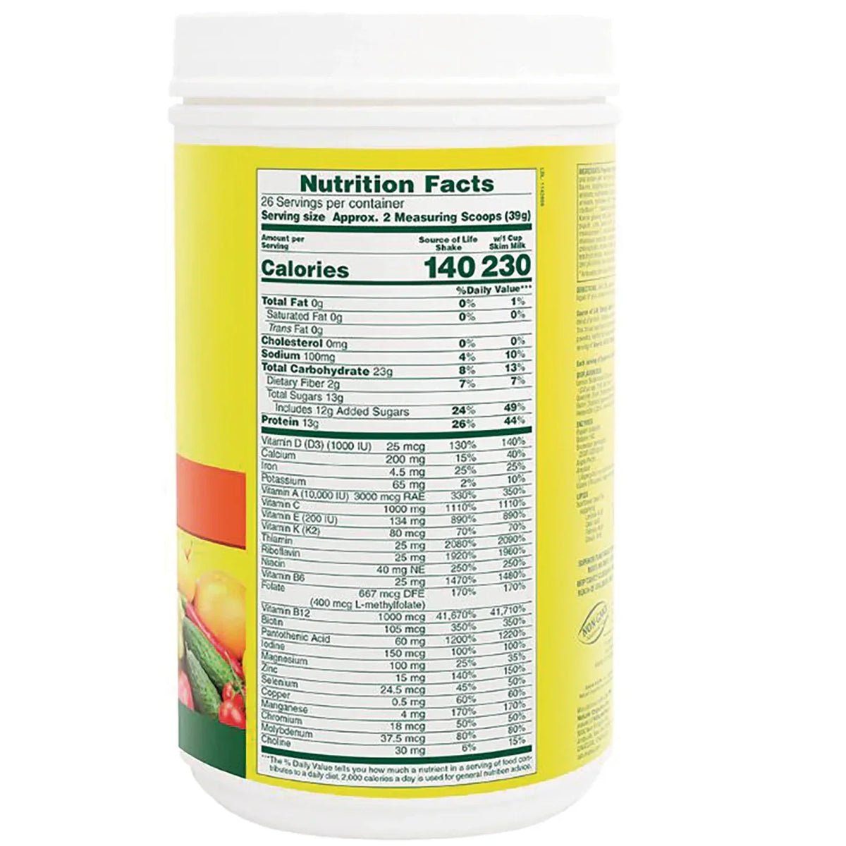 Source of Life Original Energy Shake - Creamy Granola