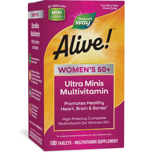 Alive! Women's 50+ Ultra Minis Multivitamin