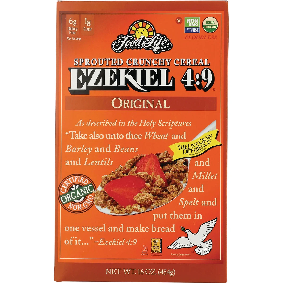 Sprouted Crunchy Cereal Ezekiel 4:9