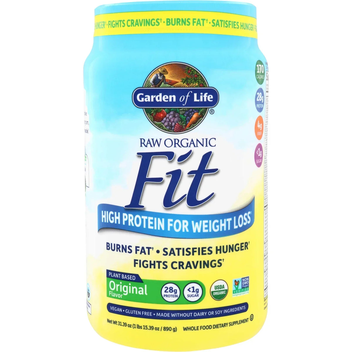 Raw Organic Fit High Protein for Weight Loss