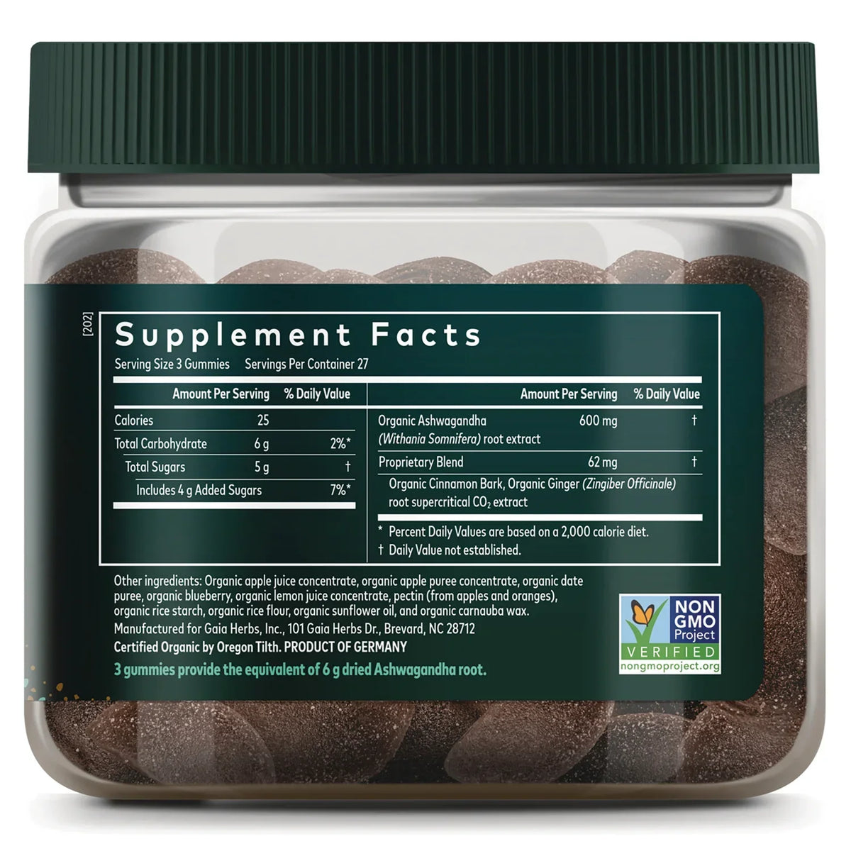 Ashwagandha Gummies - Apple Cinnamon