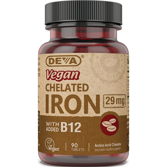 Vegan Chelated Iron with Added B12