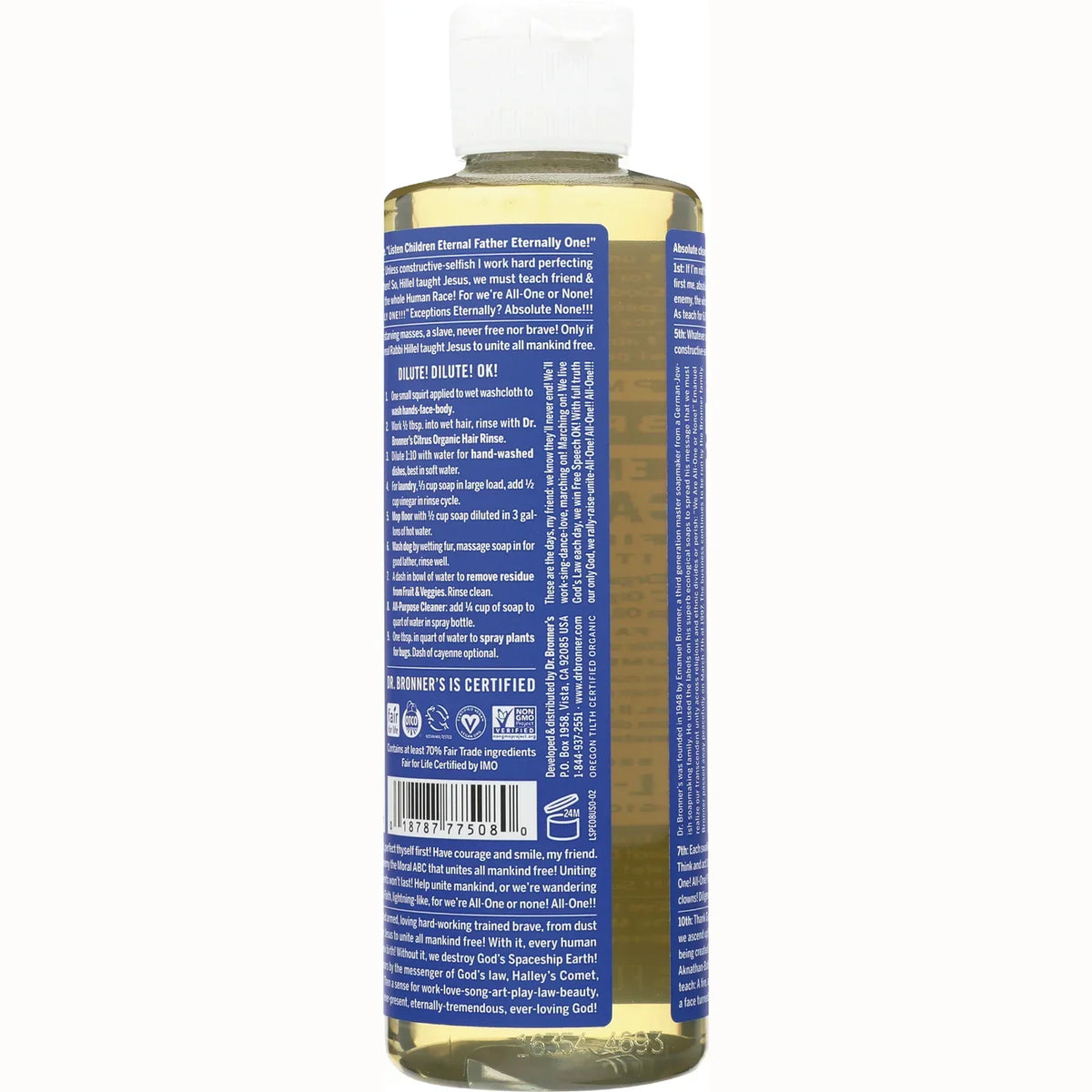 18-in-1 Pure-Castile Magic Soap - Peppermint