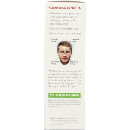 Max Natural Saline Nasal Spray with Xylitol