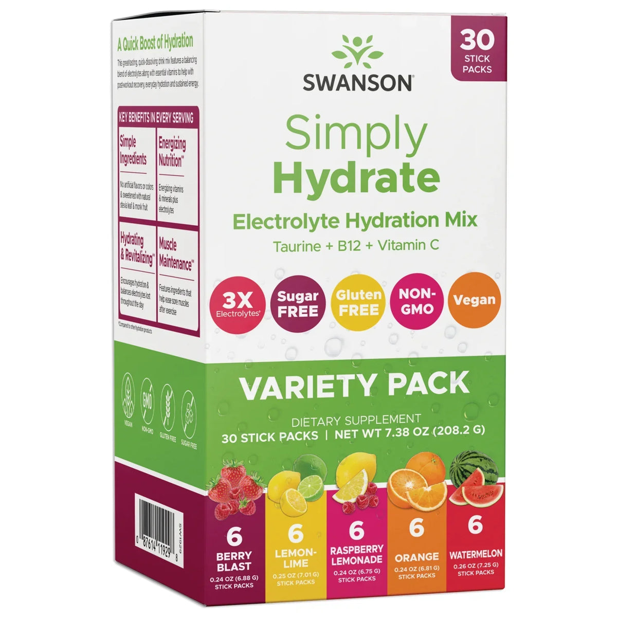 Simply Hydrate Electrolyte Hydration Mix