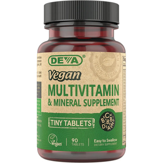 Vegan Multivitamin & Mineral Supplement - Tiny Tablets