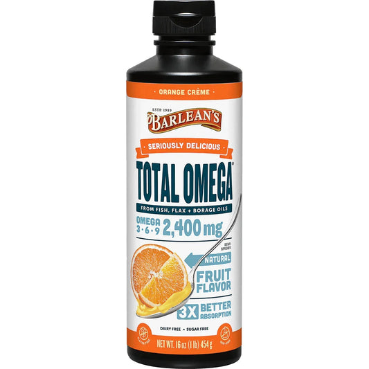 Seriously Delicious Total Omega - Orange Creme