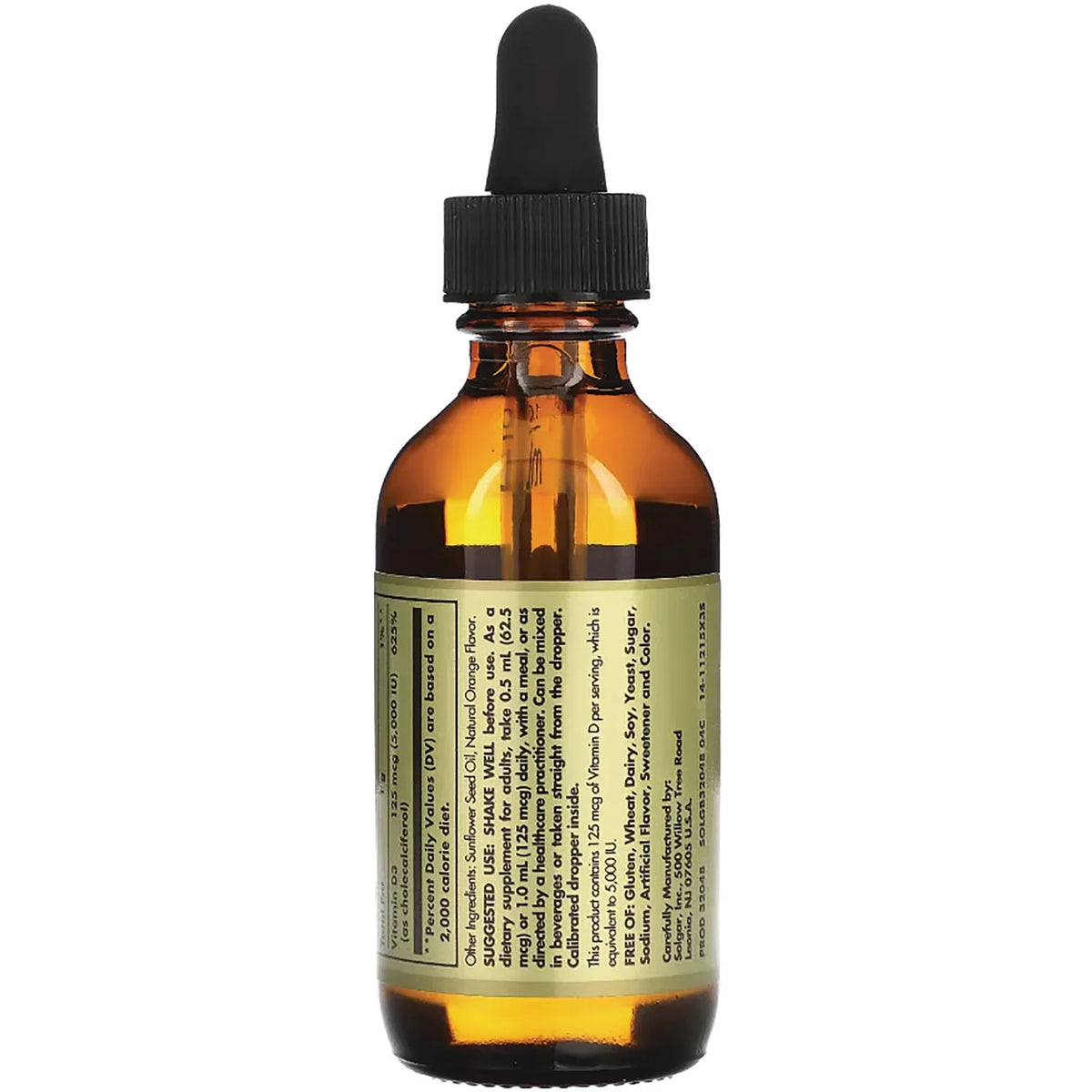 Liquid Vitamin D3 - Orange