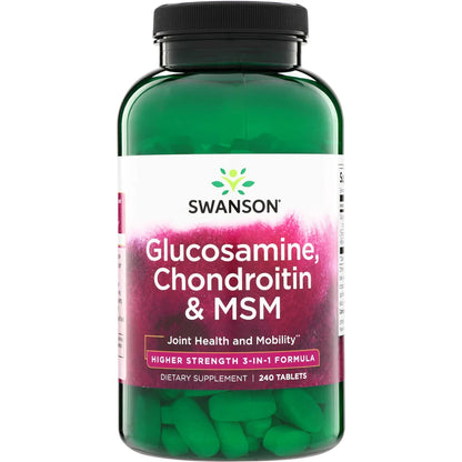 Glucosamine, Chondroitin & MSM - Higher Strength