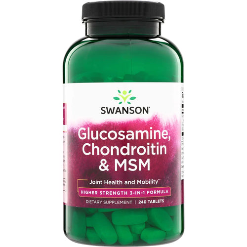 Glucosamine, Chondroitin & MSM - Higher Strength